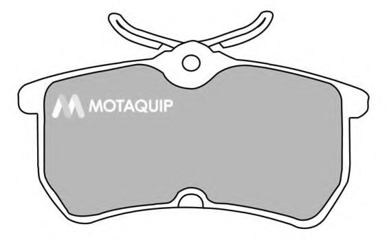 LVXL680 MOTAQUIP Brake Pad Set, disc brake