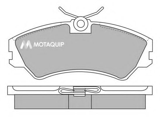LVXL695 MOTAQUIP Brake Pad Set, disc brake