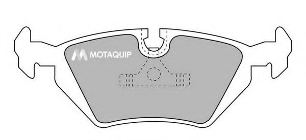LVXL700 MOTAQUIP Brake Pad Set, disc brake