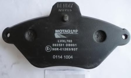 LVXL703 MOTAQUIP Brake System Brake Pad Set, disc brake