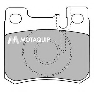 LVXL789 MOTAQUIP Brake Pad Set, disc brake