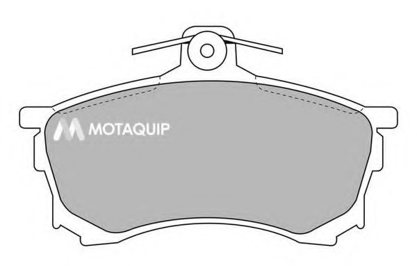 LVXL882 MOTAQUIP Brake Pad Set, disc brake