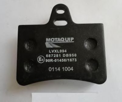 LVXL994 MOTAQUIP Brake System Brake Pad Set, disc brake
