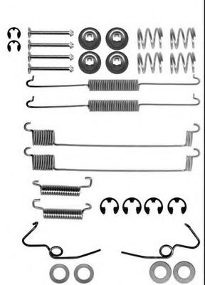 VMK616 MOTAQUIP Brake System Accessory Kit, brake shoes