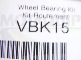 VBK15 MOTAQUIP Wheel Bearing Kit