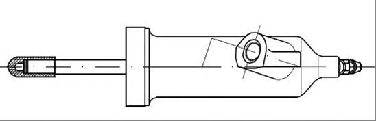 VSC102 MOTAQUIP Система сцепления Рабочий цилиндр, система сцепления