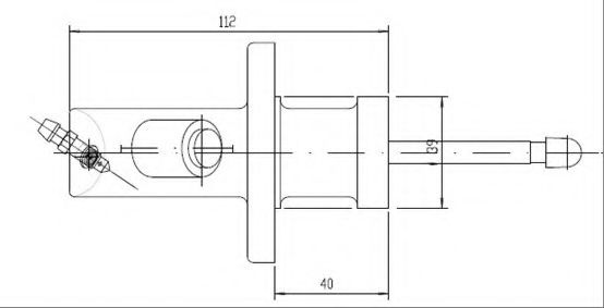 VSC104 MOTAQUIP Clutch Slave Cylinder, clutch