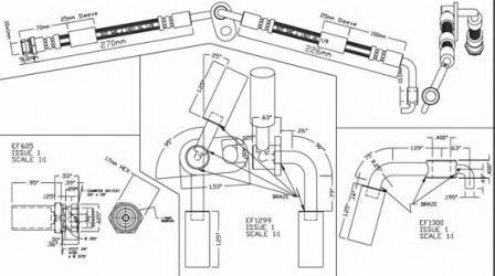 VBH1191 MOTAQUIP Brake System Brake Hose