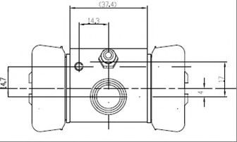 VWC362 MOTAQUIP Brake System Wheel Brake Cylinder
