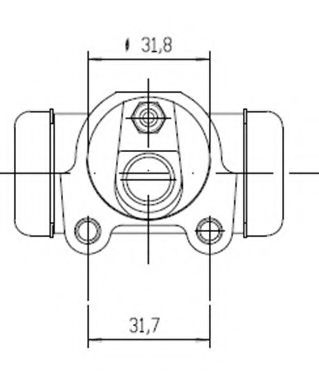 VWC412 MOTAQUIP Brake System Wheel Brake Cylinder