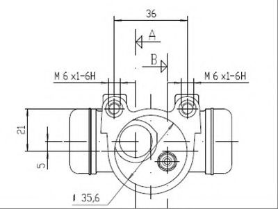 VWC425 MOTAQUIP Brake System Wheel Brake Cylinder