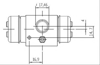 VWC484 MOTAQUIP Brake System Wheel Brake Cylinder