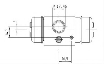 VWC485 MOTAQUIP Wheel Brake Cylinder