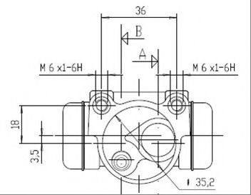VWC583 MOTAQUIP Brake System Wheel Brake Cylinder