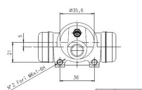 VWC857 MOTAQUIP Brake System Wheel Brake Cylinder