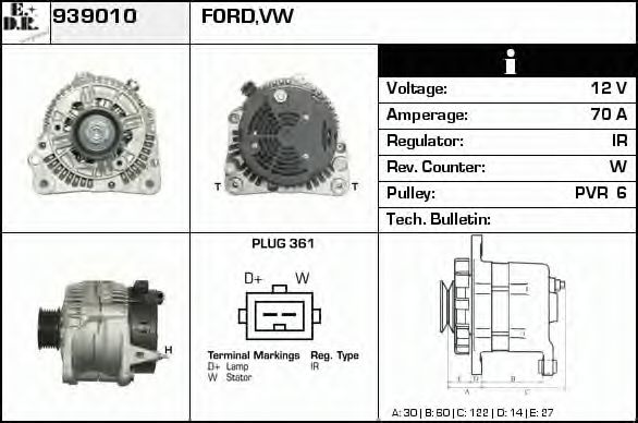 939010 EDR Generator