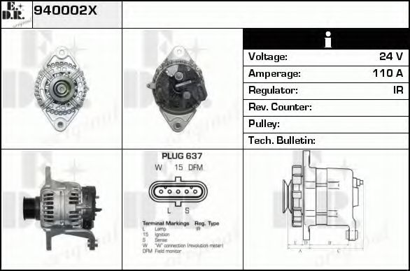 940002X EDR Generator