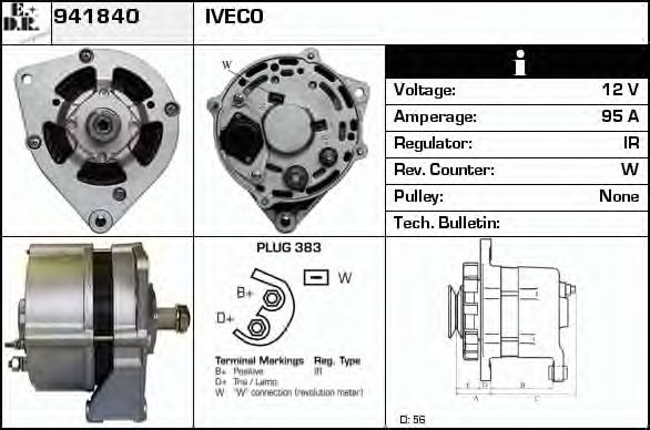 941840 EDR Wheel Bearing Kit