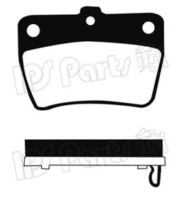 IBR-1256 IPS+PARTS Brake Pad Set, disc brake
