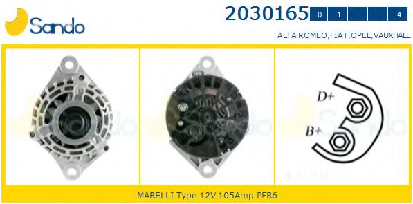 SANDO 2030165.0