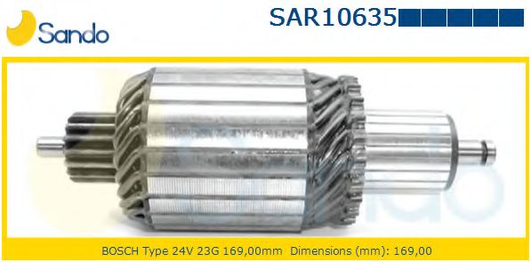 SAR10635.9 SANDO Armature, starter