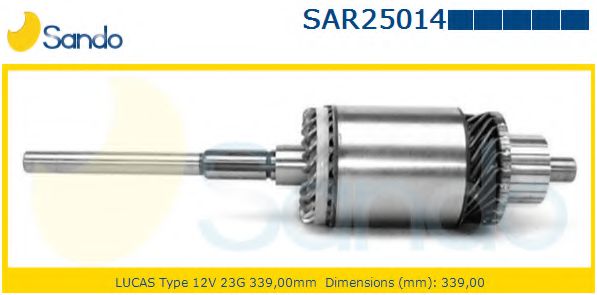 SAR25014.9 SANDO Armature, starter