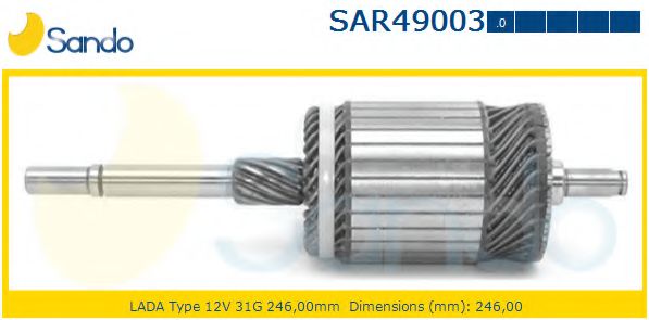 SAR49003.0 SANDO Armature, starter
