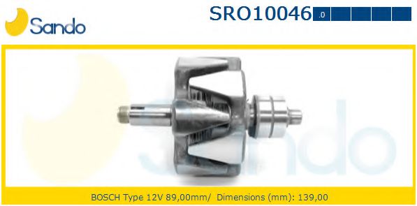 SRO10046.0 SANDO Rotor, alternator