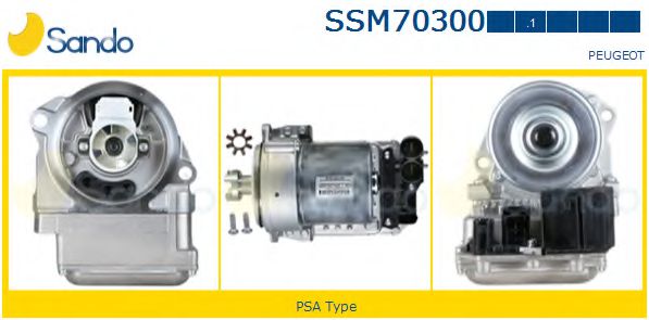 SSM70300.1 SANDO Electric Motor, steering gear