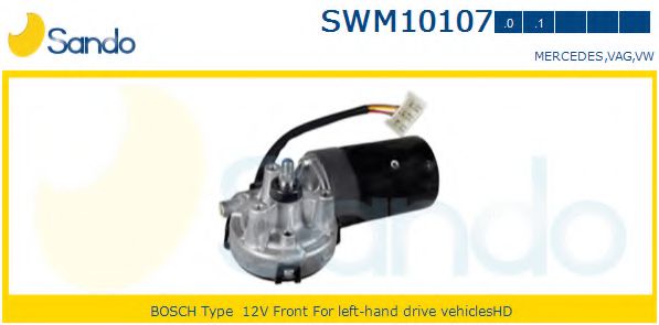 SWM10107.1 SANDO Двигатель стеклоочистителя