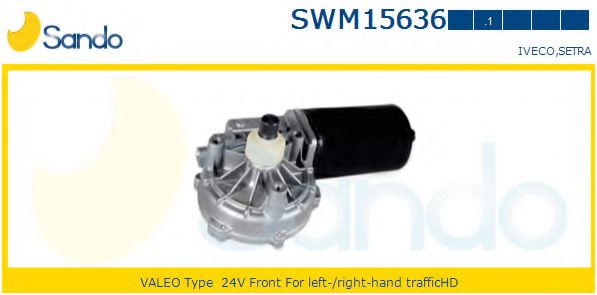 SWM15636.1 SANDO Двигатель стеклоочистителя