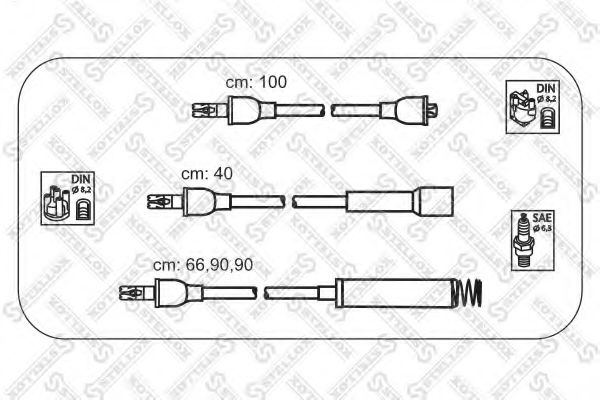 10-38106-SX STELLOX Ignition Cable Kit