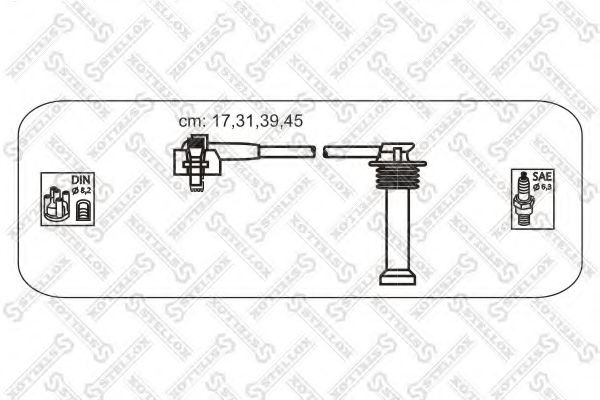 10-38113-SX STELLOX Ignition Cable Kit