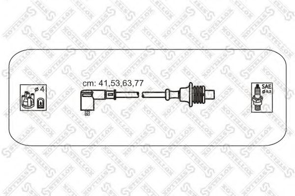 10-38155-SX STELLOX Ignition Cable Kit