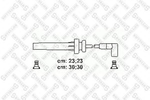 10-38410-SX STELLOX Ignition System Ignition Cable Kit