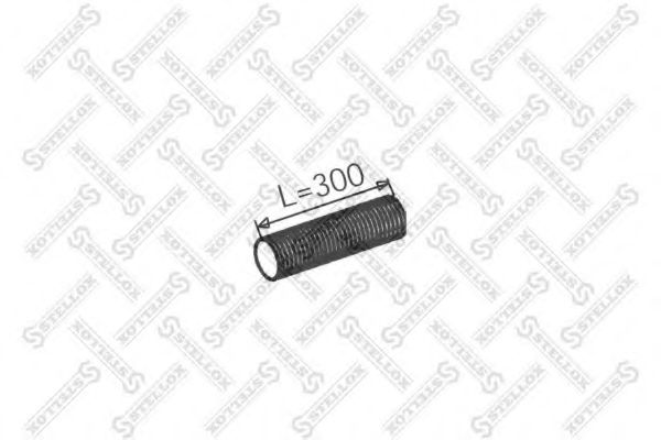 82-01658-SX STELLOX Exhaust System Corrugated Pipe, exhaust system