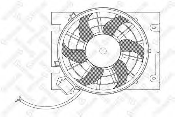 29-99265-SX STELLOX Fan, radiator