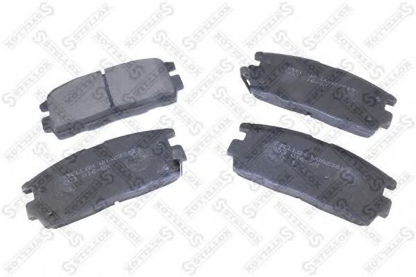 002 016-SX STELLOX Brake Pad Set, disc brake
