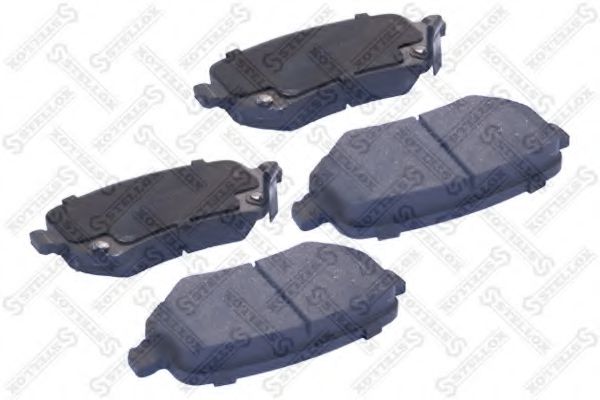 000 021-SX STELLOX Brake Pad Set, disc brake