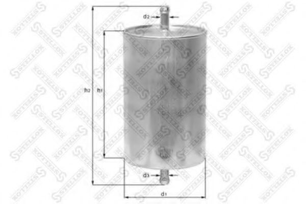 21-00014-SX STELLOX Fuel Supply System Fuel filter