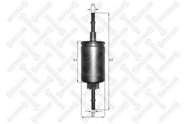 21-00458-SX STELLOX Fuel Supply System Fuel filter