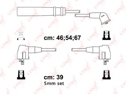 SPC2410 LYNXAUTO Ignition Cable Kit