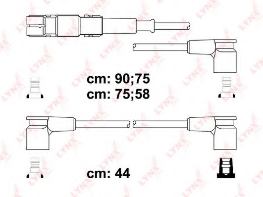 SPC5306 LYNXAUTO Ignition System Ignition Cable Kit