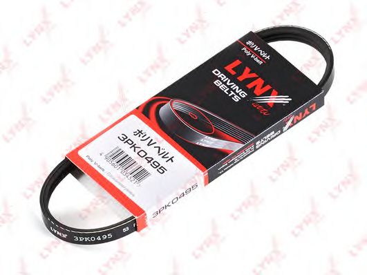 3PK0495 LYNXAUTO Belt Drive V-Ribbed Belts