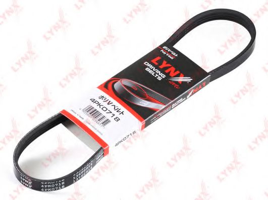 4PK0718 LYNXAUTO Belt Drive V-Ribbed Belts
