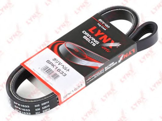 6PK1633 LYNXAUTO Belt Drive V-Ribbed Belts