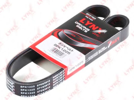 8PK1225 LYNXAUTO Belt Drive V-Ribbed Belts