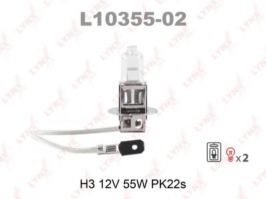 L10355-02 LYNXAUTO Bulb, headlight