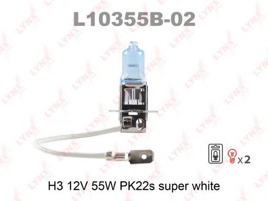 L10355B-02 LYNXAUTO Bulb, headlight