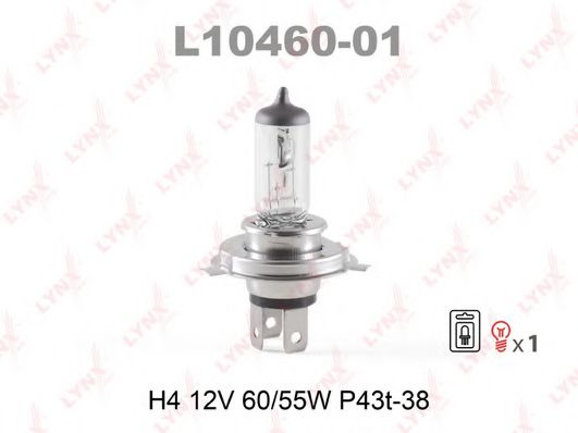L10460-01 LYNXAUTO Bulb, headlight